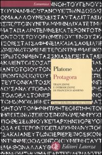 Protagora. Testo greco a fronte