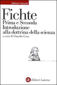 Prima e seconda introduzione alla Dottrina della scienza