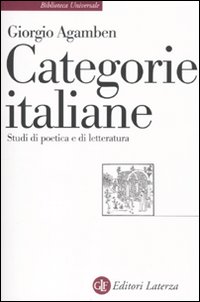 Categorie italiane. Studi di poetica e di letteratura