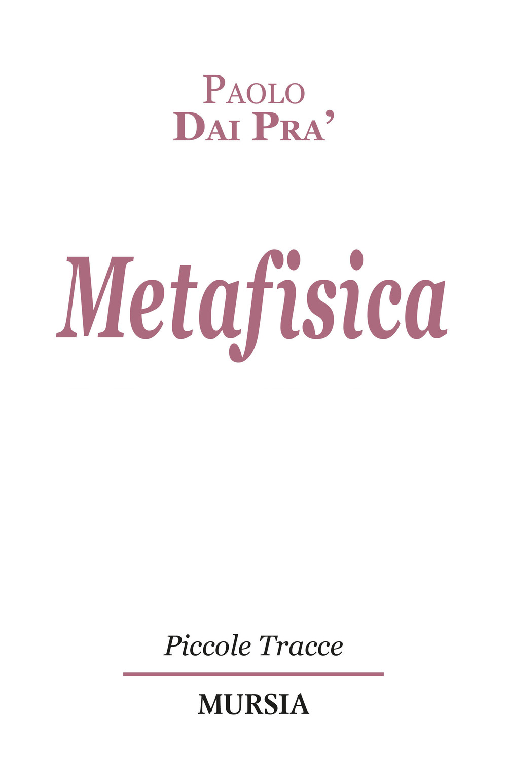 Metafisica