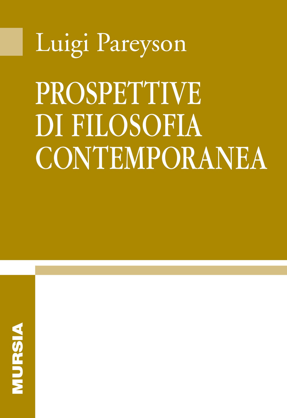 Prospettive di filosofia contemporanea