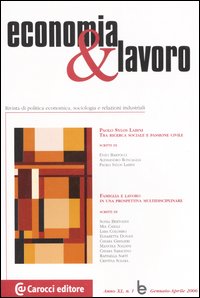 Economia & lavoro (2006). Vol. 1