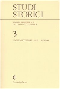 Studi storici (2007). Vol. 3