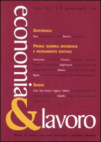 Economia & lavoro (2008). Vol. 1