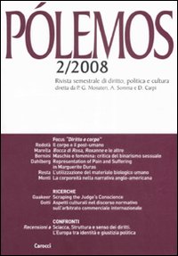 Pólemos. Rivista semestrale di diritto, politica e cultura (2008). Vol. 2