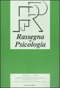 Rassegna di psicologia (2008). Vol. 3