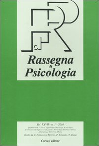 Rassegna di psicologia (2010). Vol. 3