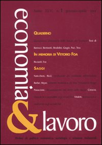 Economia & lavoro (2011). Vol. 1