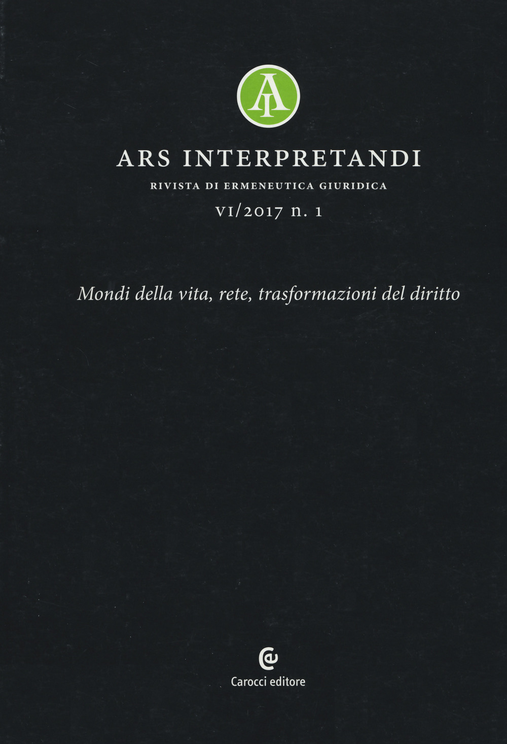 Ars interpretandi (2017). Vol. 1