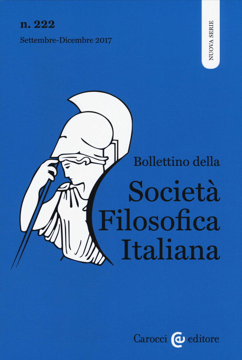 Bollettino società filosofica italiana (2017). Vol.  3: Settembre-dicembre