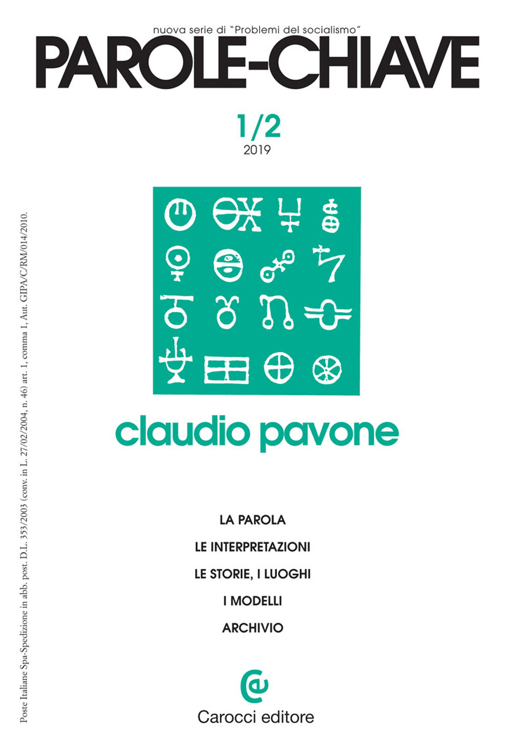 Parolechiave (2019). Vol. 1-2