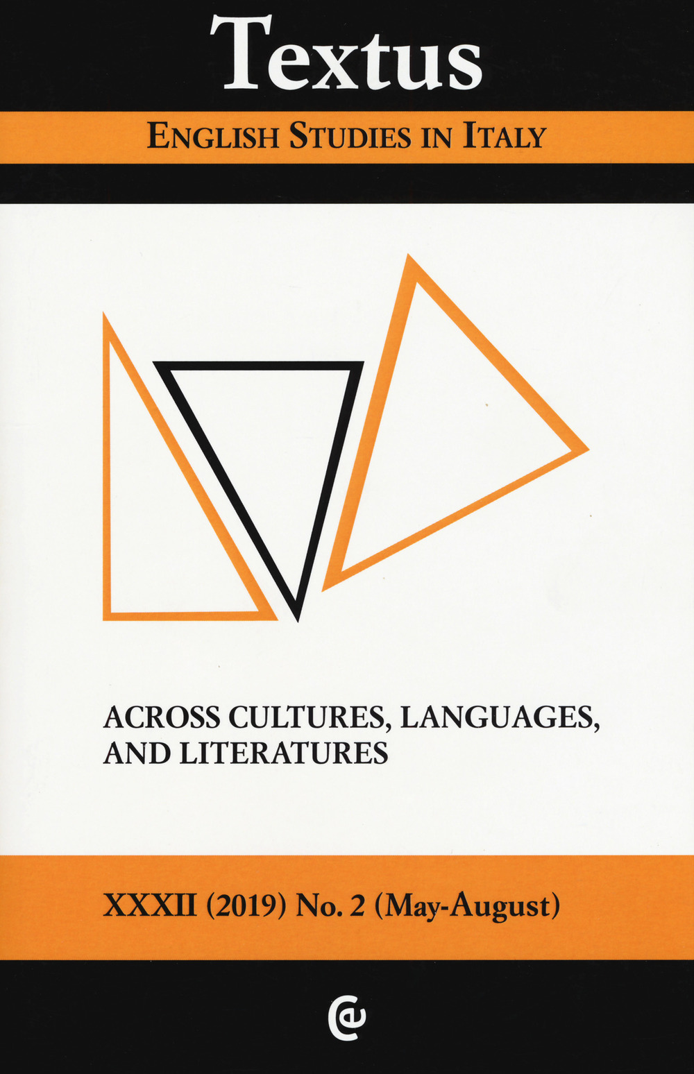 Textus. English studies in Italy (2019). Vol. 2: Across cultures, languages and literatures