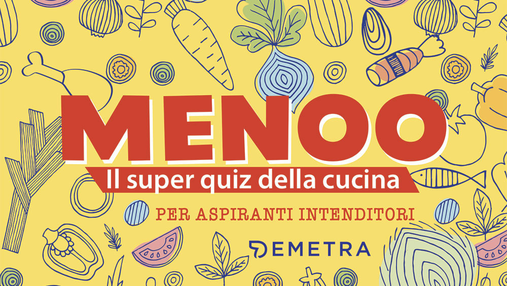 Menoo. Il super quiz della cucina per aspiranti intenditori. Con 100 Carte