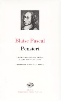 Pensieri. Testo francese a fronte