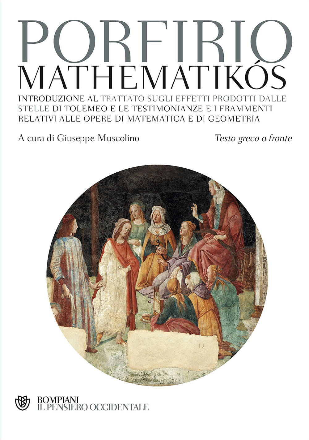 Mathematikós. Testo greco a fronte  