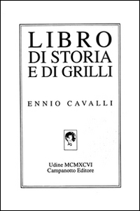 Libro di storia e di grilli