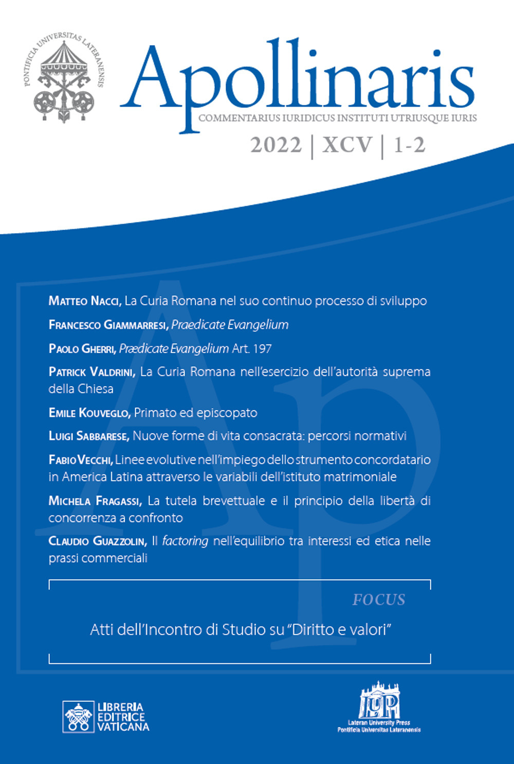 Apollinaris (2022). Vol. 1-2