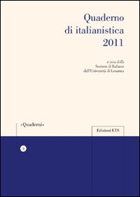 Quaderno di italianistica 2011