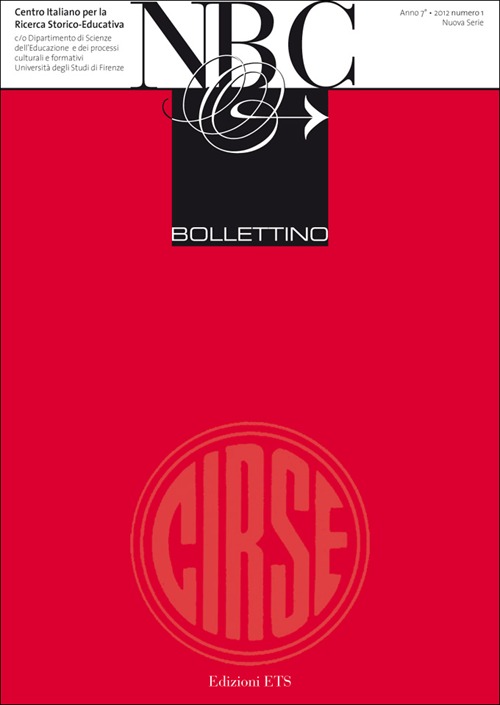 Nuovo bollettino Cirse (2012). Vol. 1