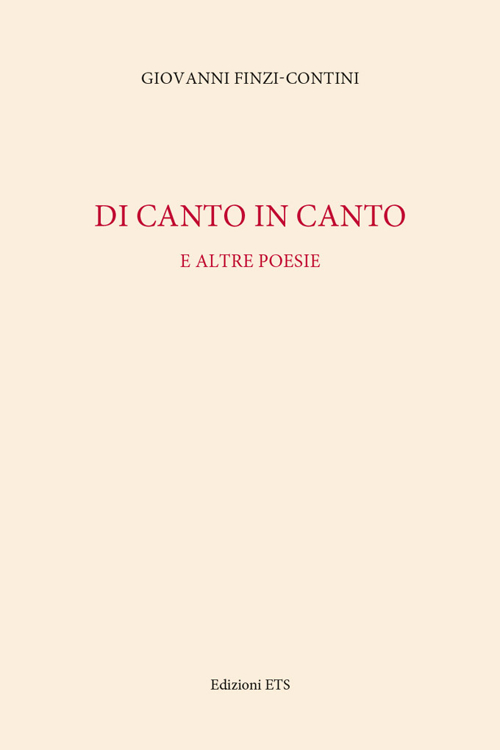 Di canto in canto e altre poesie