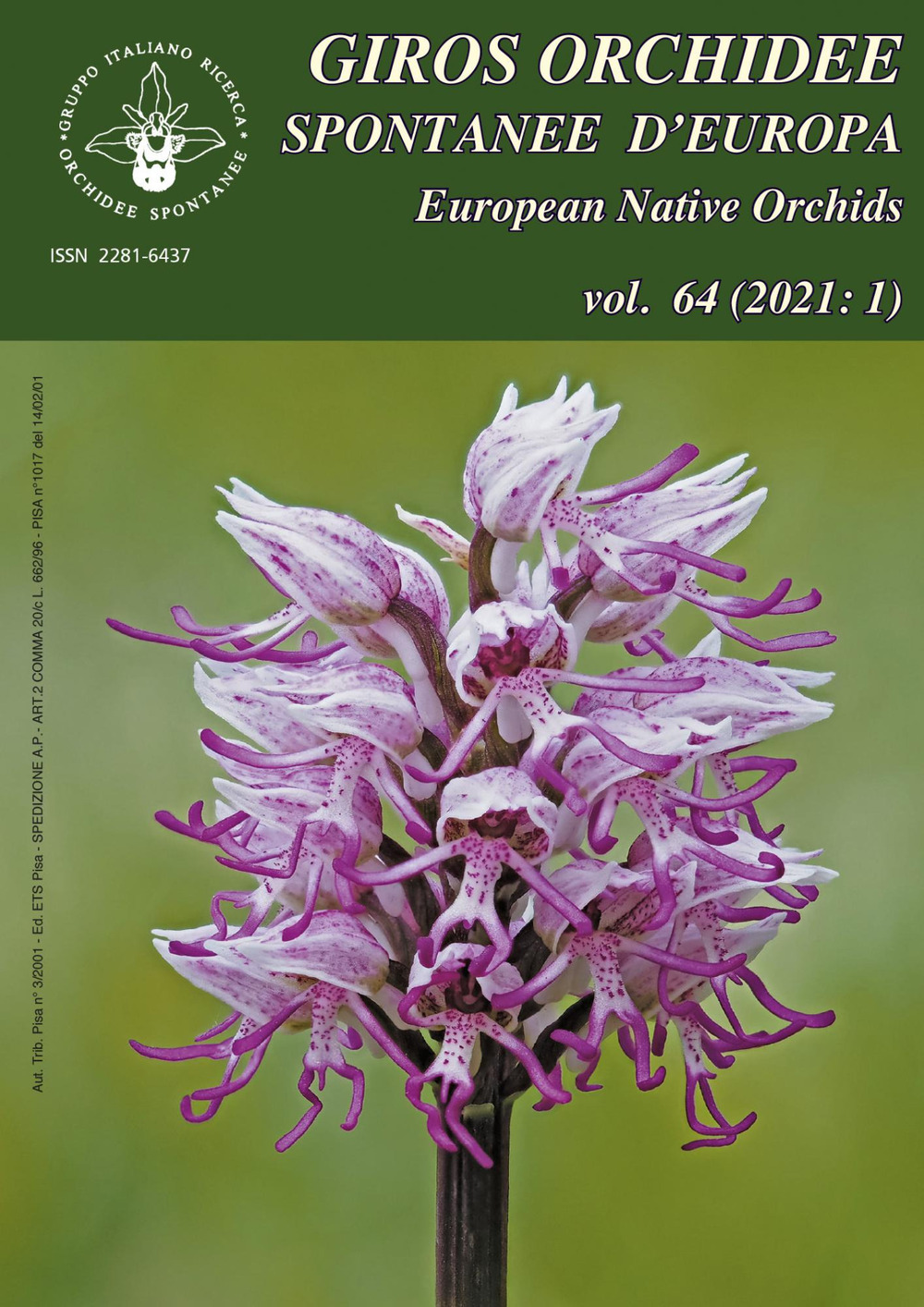 Giros. Orchidee spontanee d'Europa (2021). Vol. 1