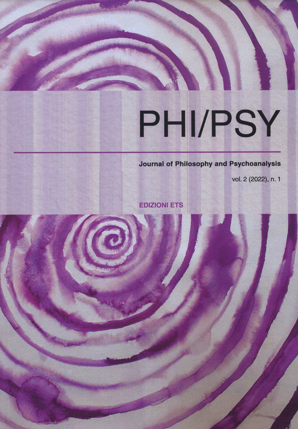 Phi-psy. Rivista di filosofia e psicanalisi (2022). Ediz. multilingue. Vol. 1