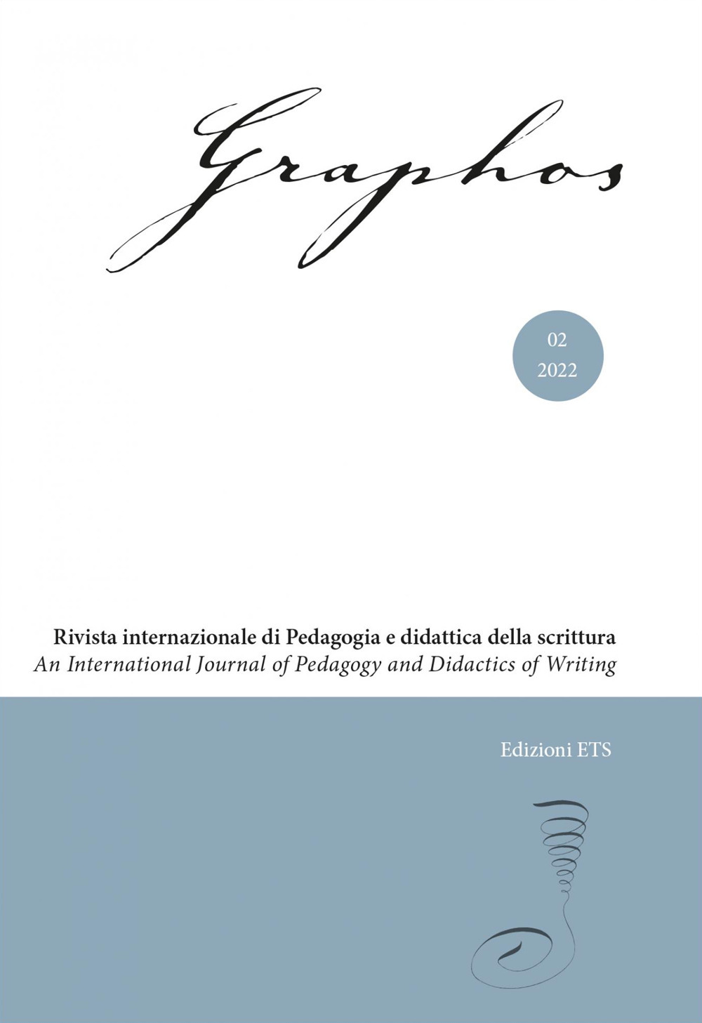 Graphos. Rivista internazionale di pedagogia e didattica della scrittura (2022). Vol. 2