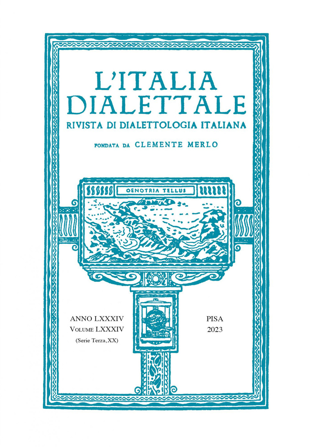 L'Italia dialettale. Rivista di dialettologia italiana (2023). Vol. 84