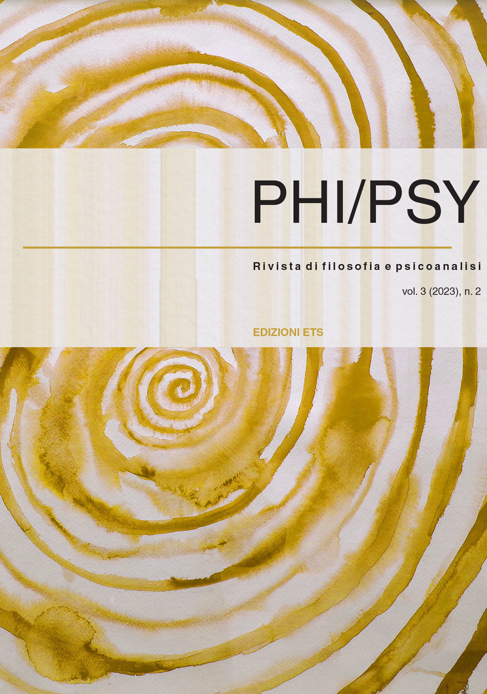 Phi-psy. Rivista di filosofia e psicanalisi (2023). Vol. 3