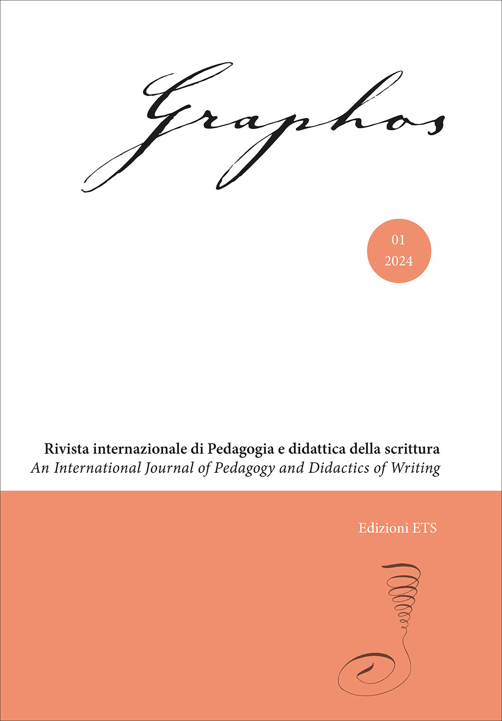 Graphos. Rivista internazionale di pedagogia e didattica della scrittura (2024). Vol. 1
