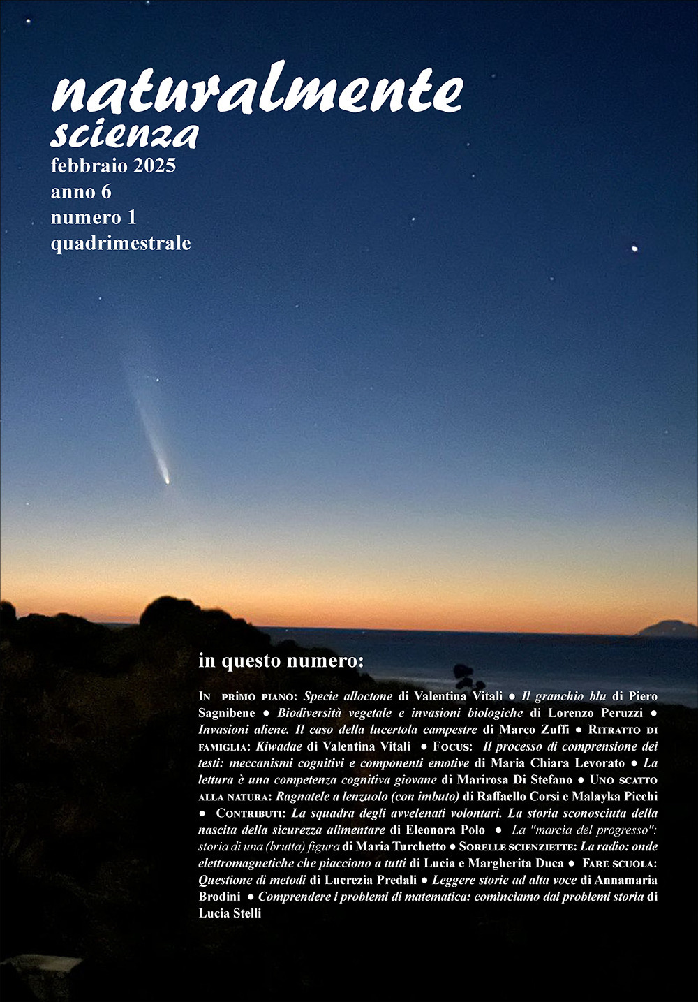Naturalmente scienza (2025). Vol. 1