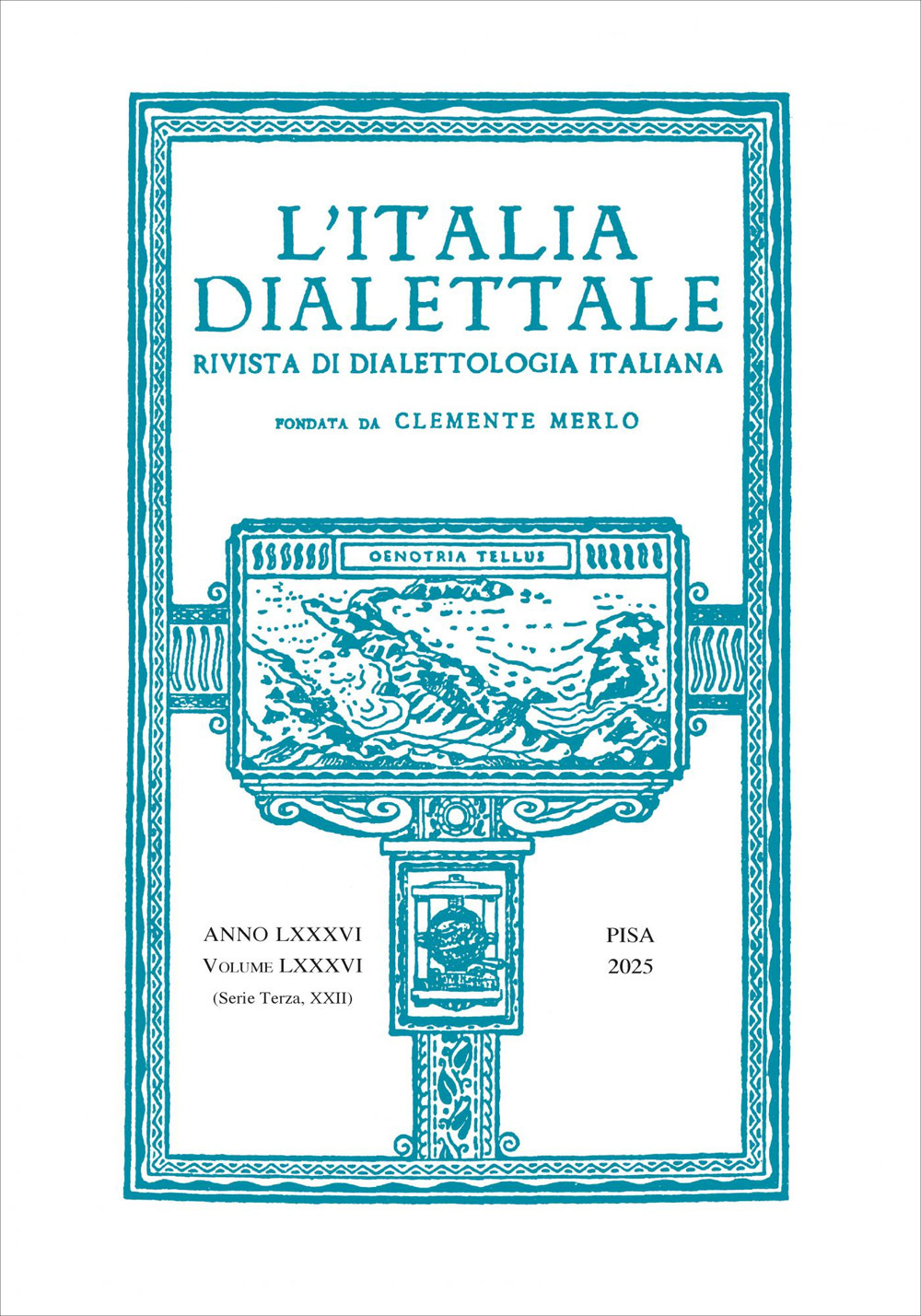 L'Italia dialettale. Rivista di dialettologia italiana (2025). Vol. 86