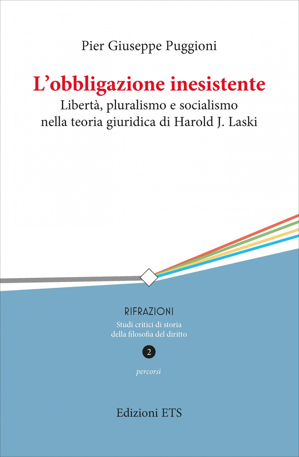 L'obbligazione inesistente. Libertà, pluralismo e socialismo nella teoria giuridica di Harold J. Laski