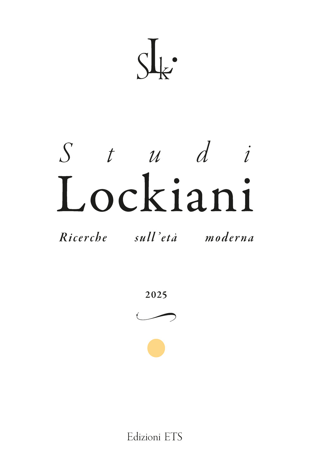 Studi lockiani. Ricerche sull'età moderna (2025). Vol. 6