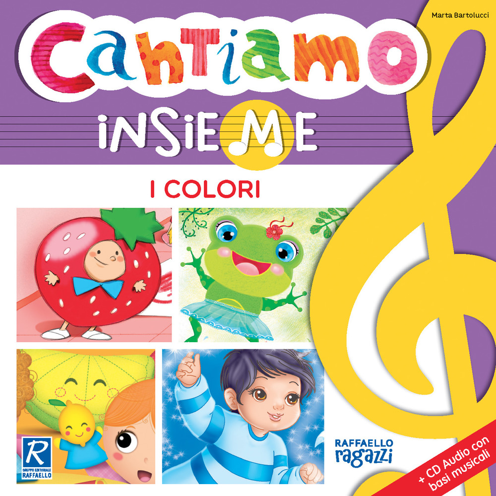 I colori. Cantiamo insieme. Ediz. illustrata. Con CD-Audio