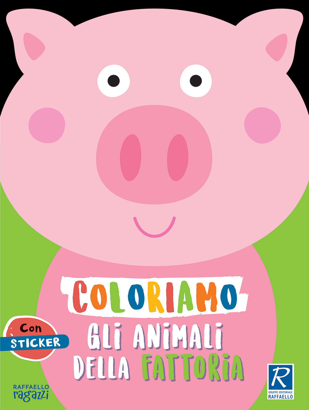 Coloriamo gli animali. La fattoria. Con stickers