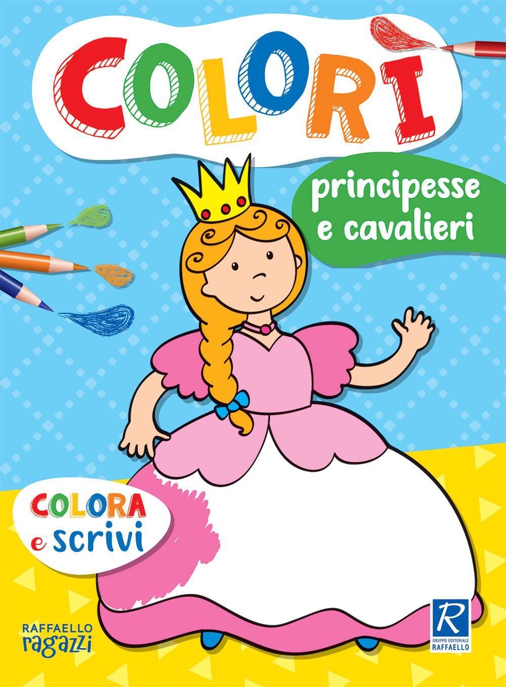 Principesse e cavalieri. Colorì