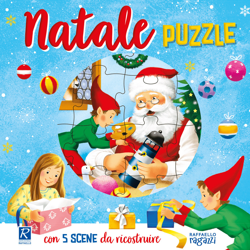 Natale puzzle. Ediz. a colori