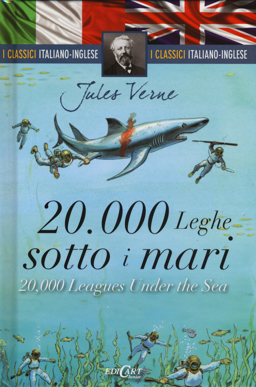20.000 leghe sotto i mari-20,000 leagues under the sea. Ediz. bilingue
