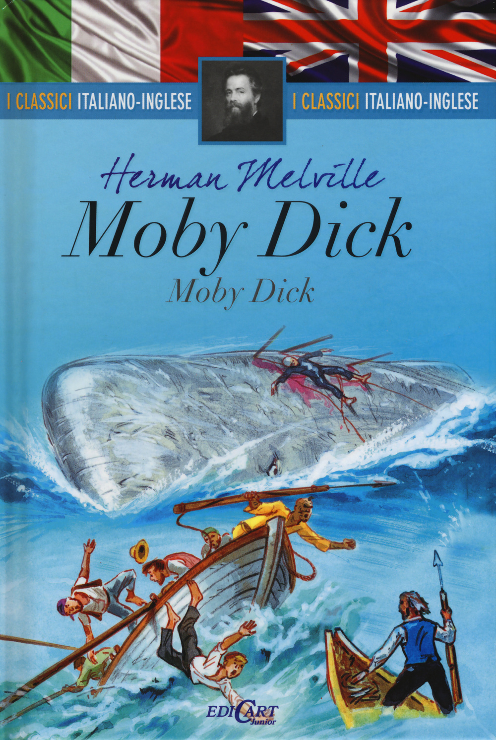 Moby Dick. Testo inglese a fronte. Ediz. bilingue