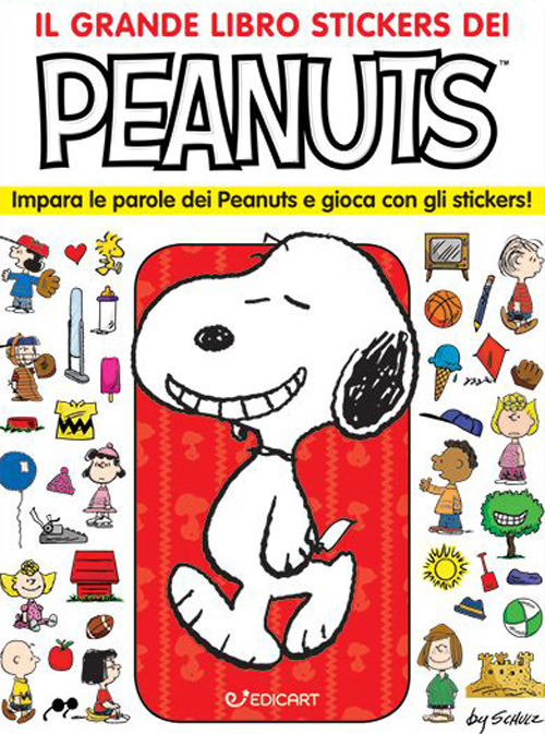 Il grande libro stickers dei Peanuts. Impara le parole dei Peanuts e gioca con gli stickers! Con adesivi