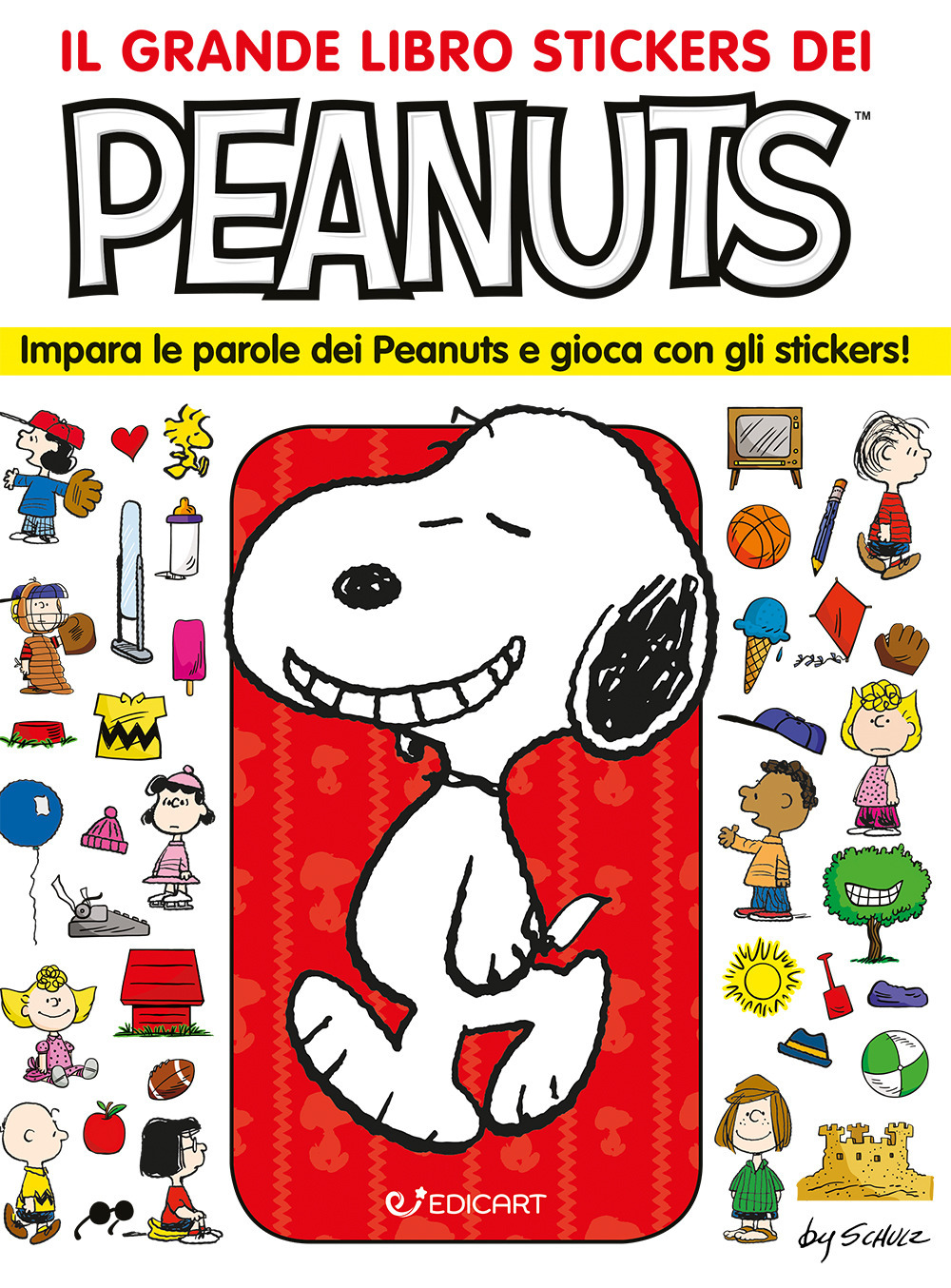 Il grande libro stickers dei Peanuts. Peanuts. Ediz. illustrata