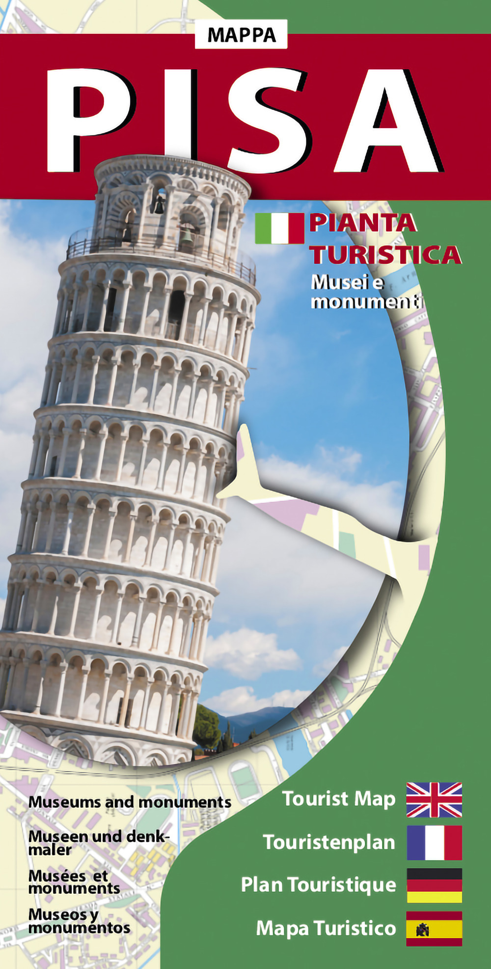 Pianta di Pisa