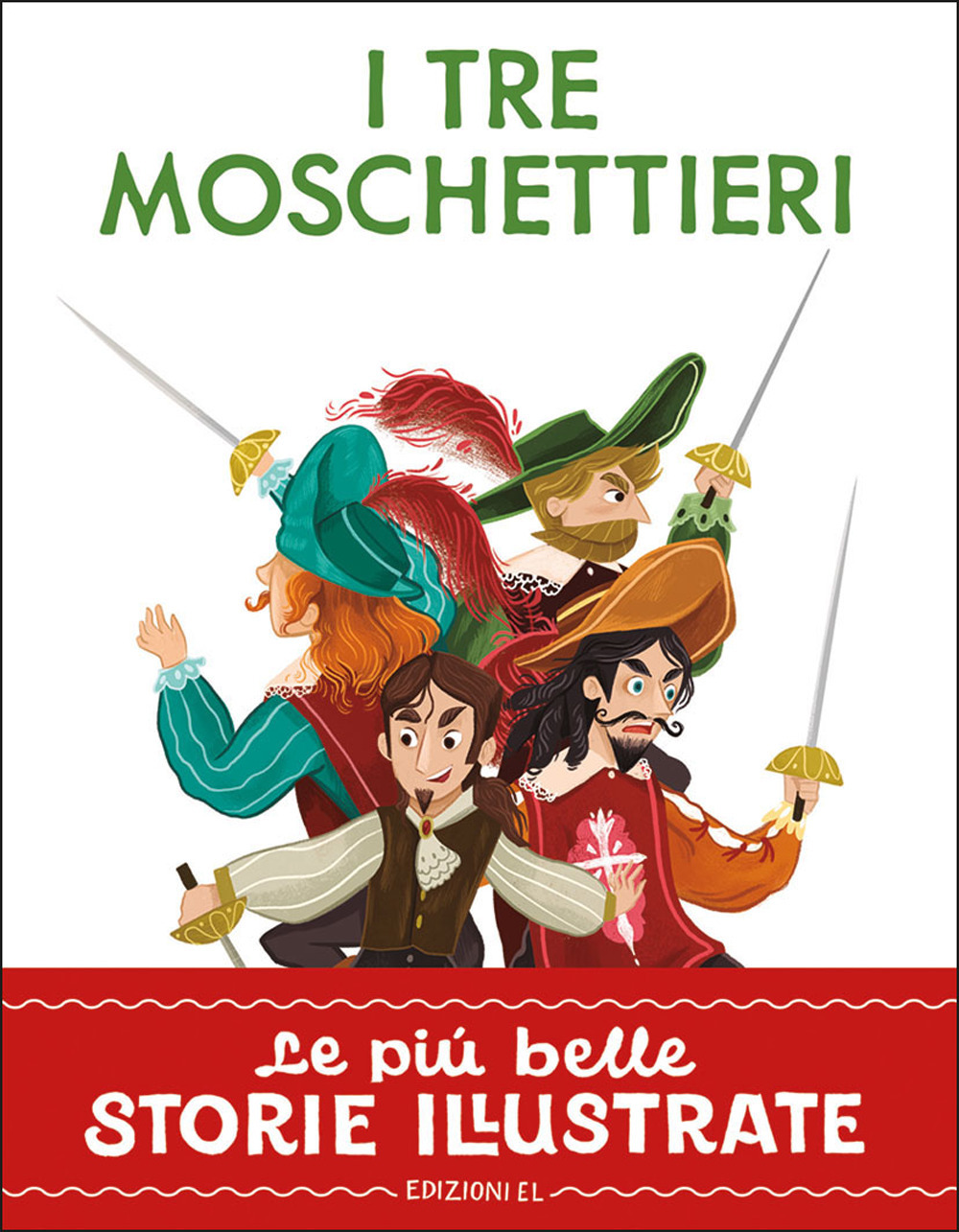 I tre moschettieri. Stampatello maiuscolo. Ediz. a colori