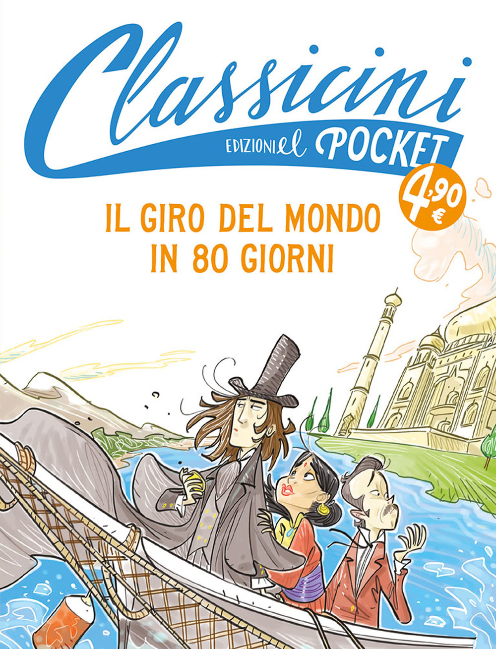 Il giro del mondo in 80 giorni. Pocket. Classicini. Ediz. a colori