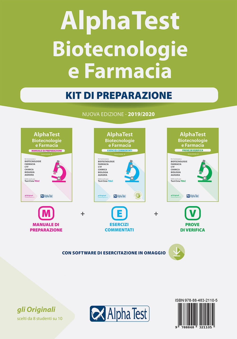 Alpha Test. Biotecnologie e farmacia. Kit di preparazione: Manuale di preparazione-Esercizi commentati-Prove di verifica. Con software di simulazione