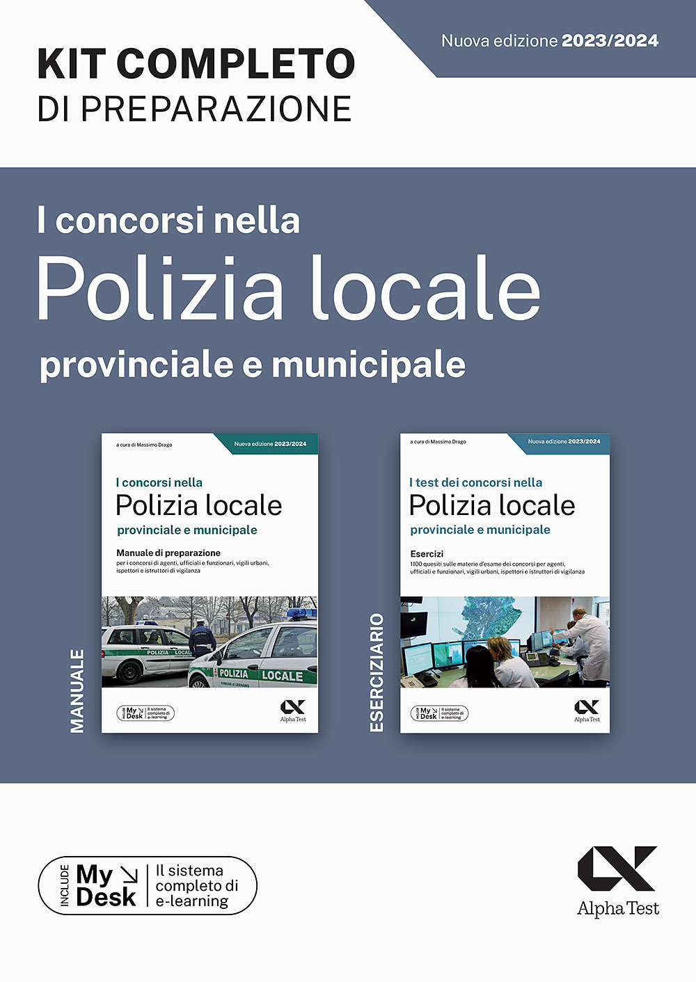 I concorsi nella polizia locale, provinciale e municipale. Kit completo di preparazione. Ediz. MyDesk. Con Contenuto digitale per download e accesso on line