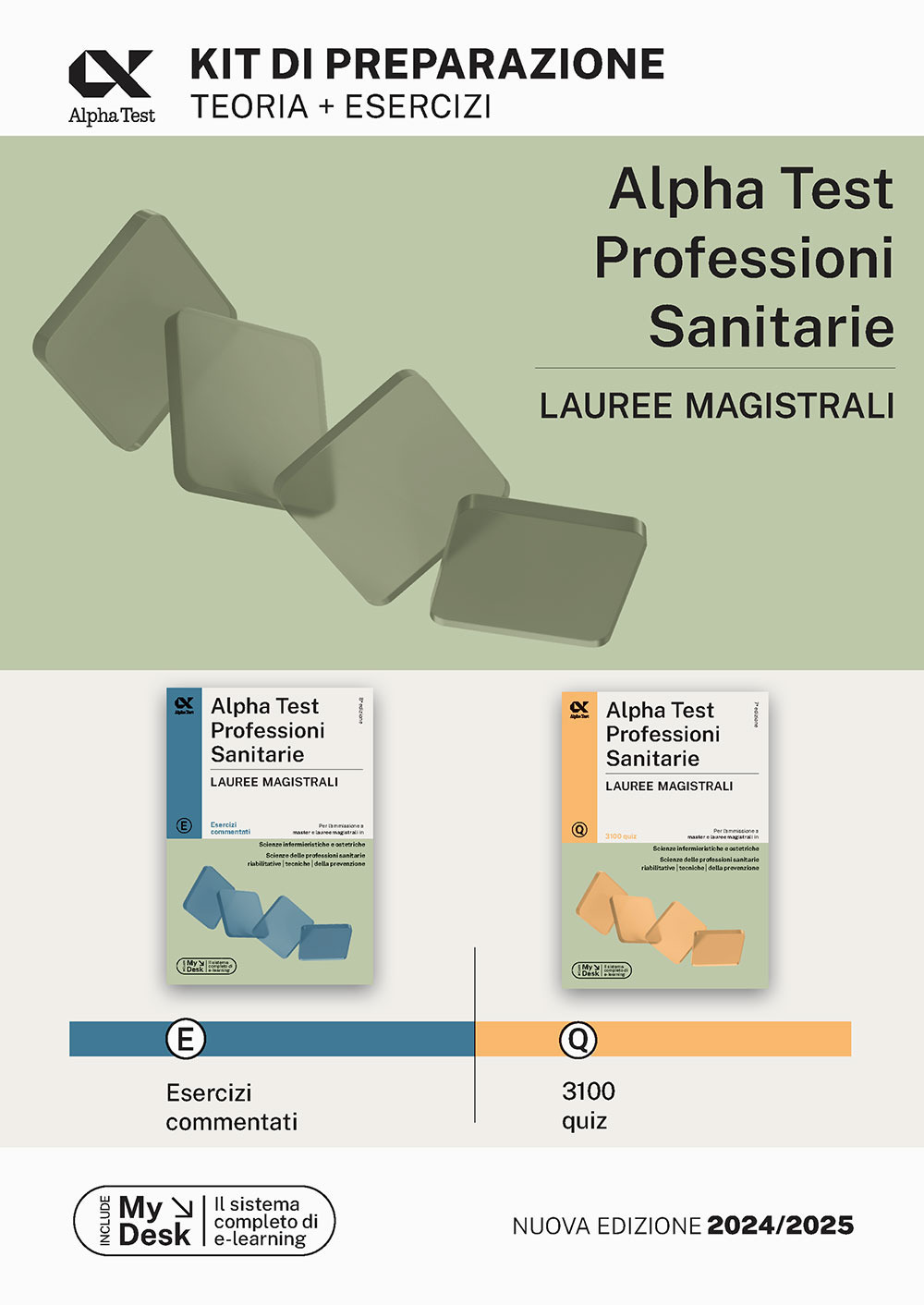 Alpha Test. Professioni sanitarie. Lauree magistrali. Kit di preparazione. Ediz. MyDesk