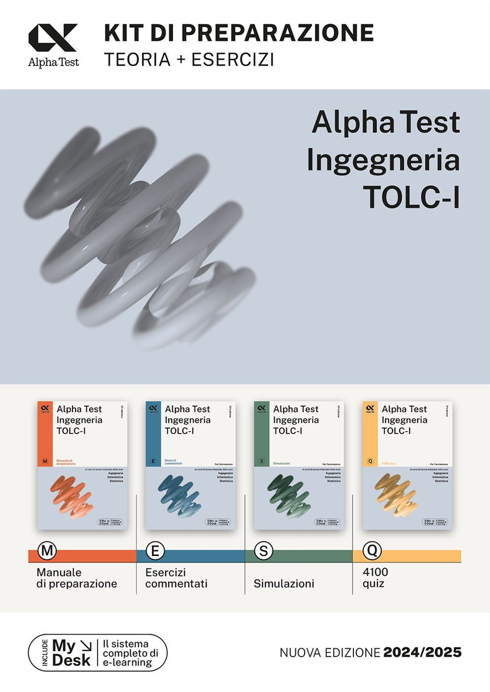 Alpha Test. Ingegneria. TOLC-I. Kit di preparazione di - Bookdealer