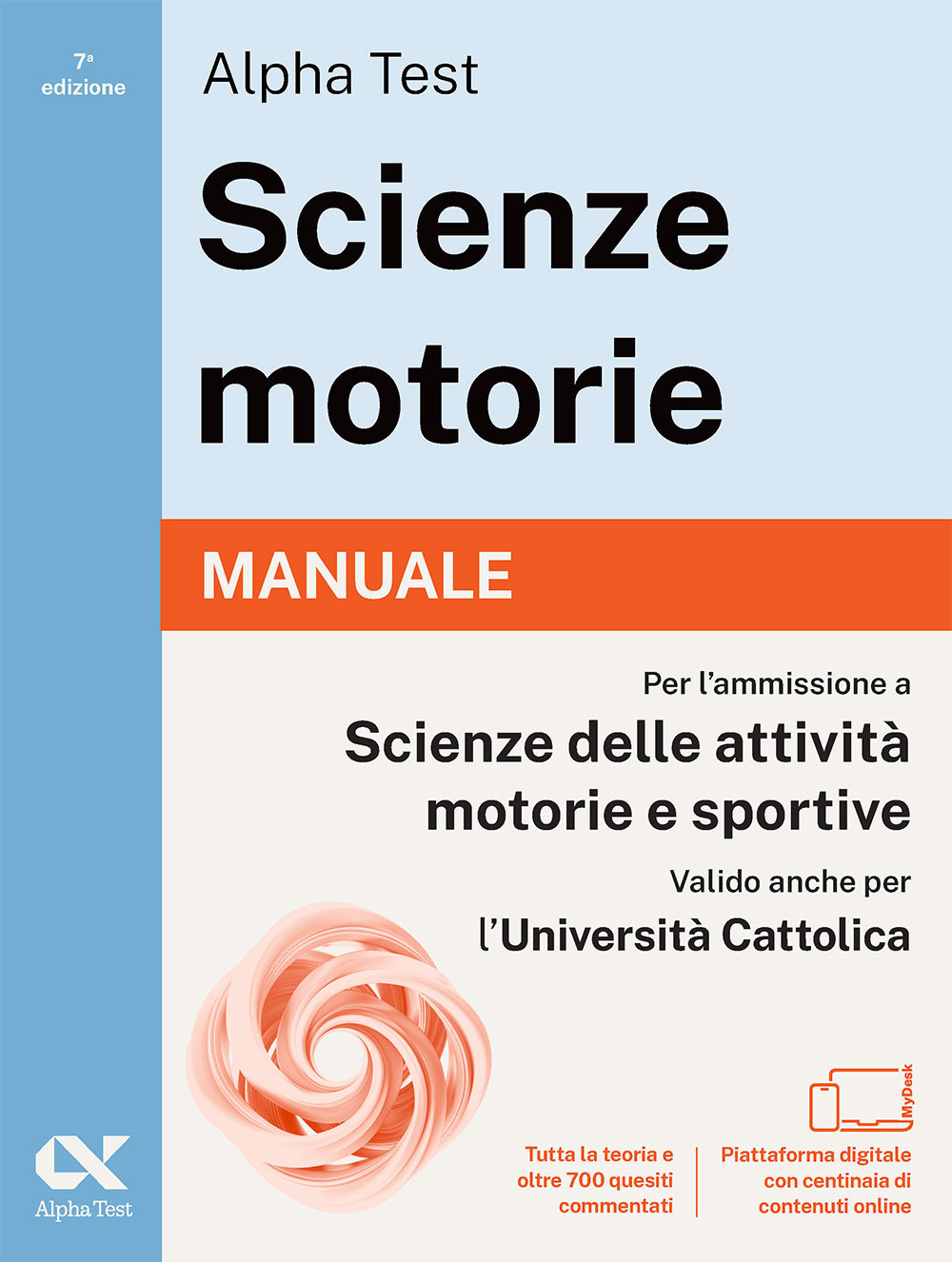 Alpha Test. Scienze motorie 2026/2027. Manuale. Per test TOLC e prove di ateneo. Con piattaforma digitale